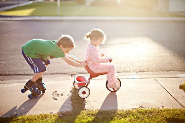 Helping siblings bond