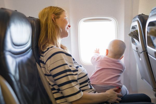 Flying with a baby tips